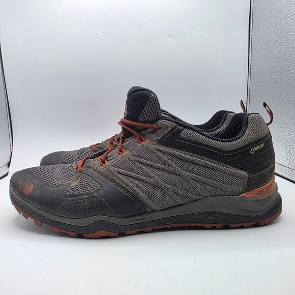 The North Face Ultra Fastpack II GTX Mens Size 12 Black Red Athletic Shoes - Picture 13 of 13
